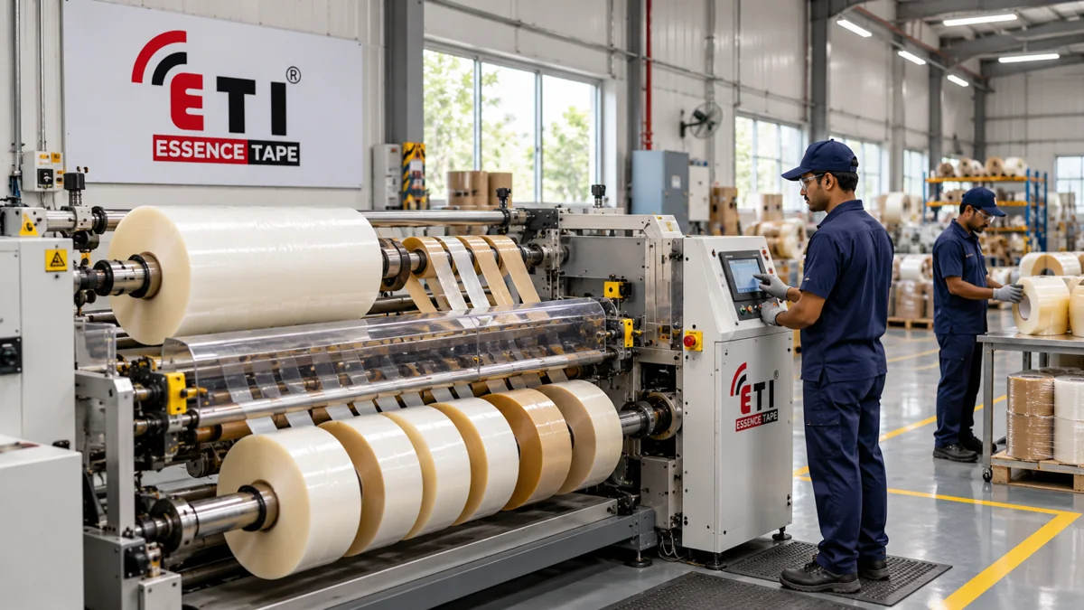Slitting & rewinding manufacturing concept
